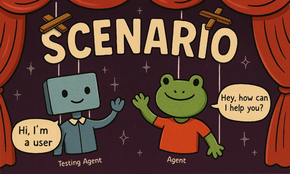 Langwatch Scenario testing dashboard view