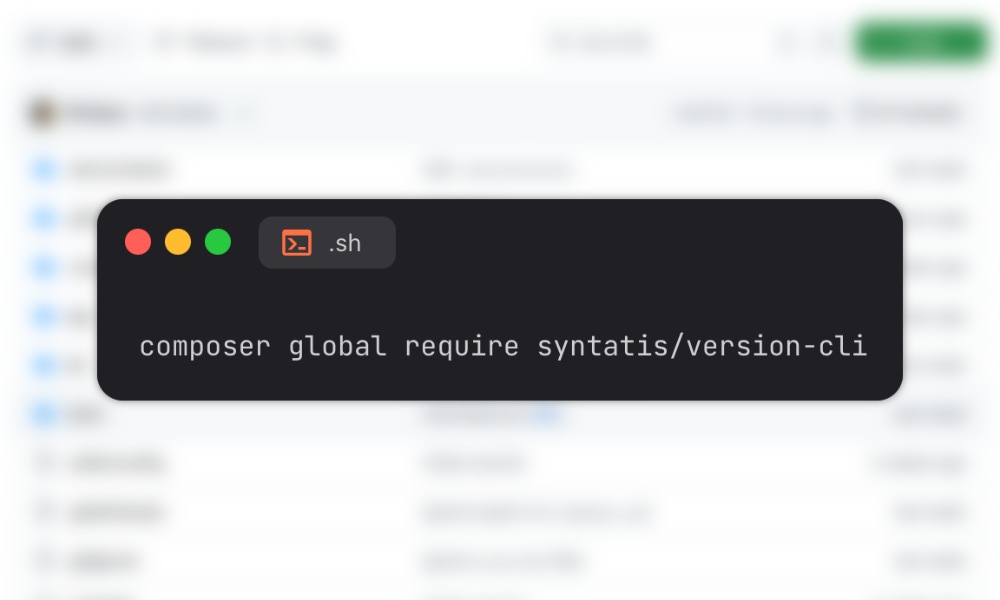 Version CLI semver utility demo
