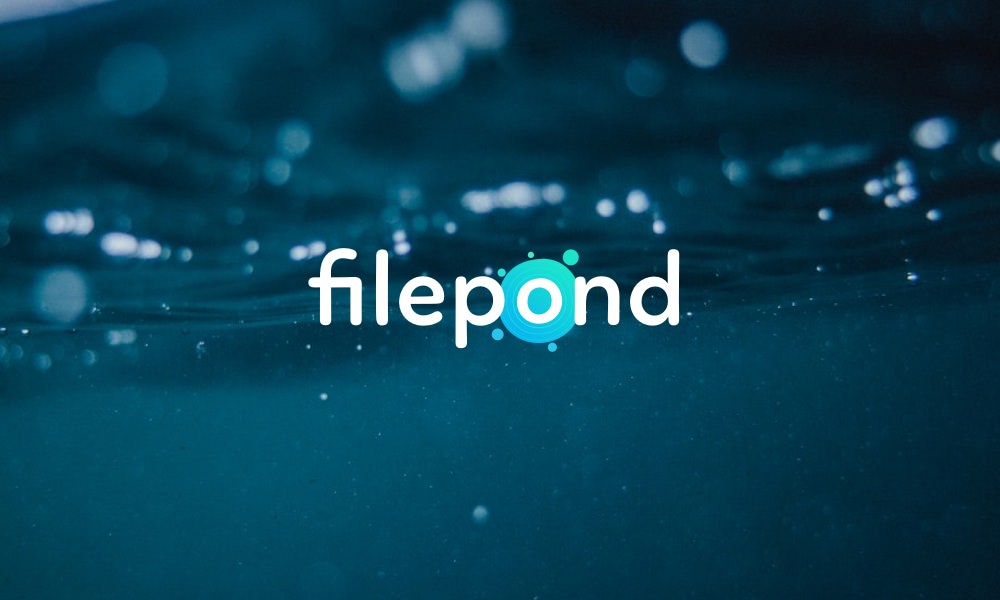 FilePond file upload component demo