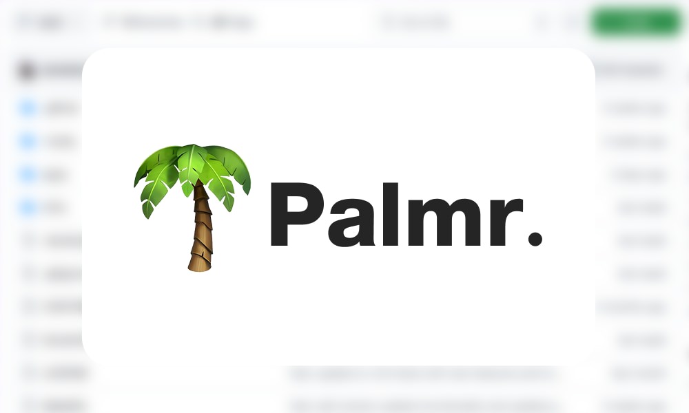 Palmr secure file sharing interface