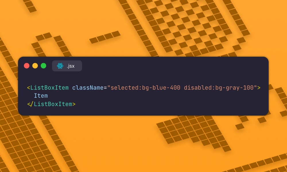 Tailwind React Aria components