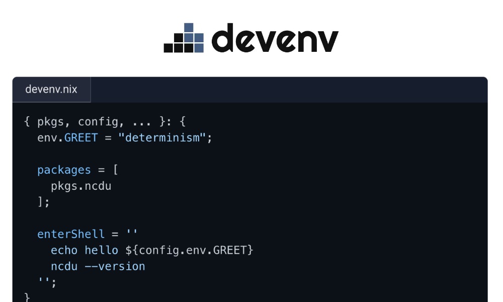 Devenv.sh development environments
